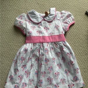 The Beaufort Bonnet Company Pink and White Floral Dress